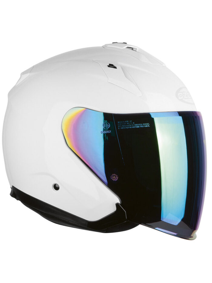 Ozone Kask OPEN FACE CT-01 White