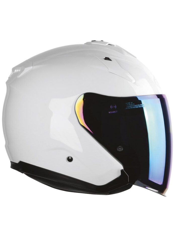 Ozone Kask OPEN FACE CT-01 White - obrazek 4