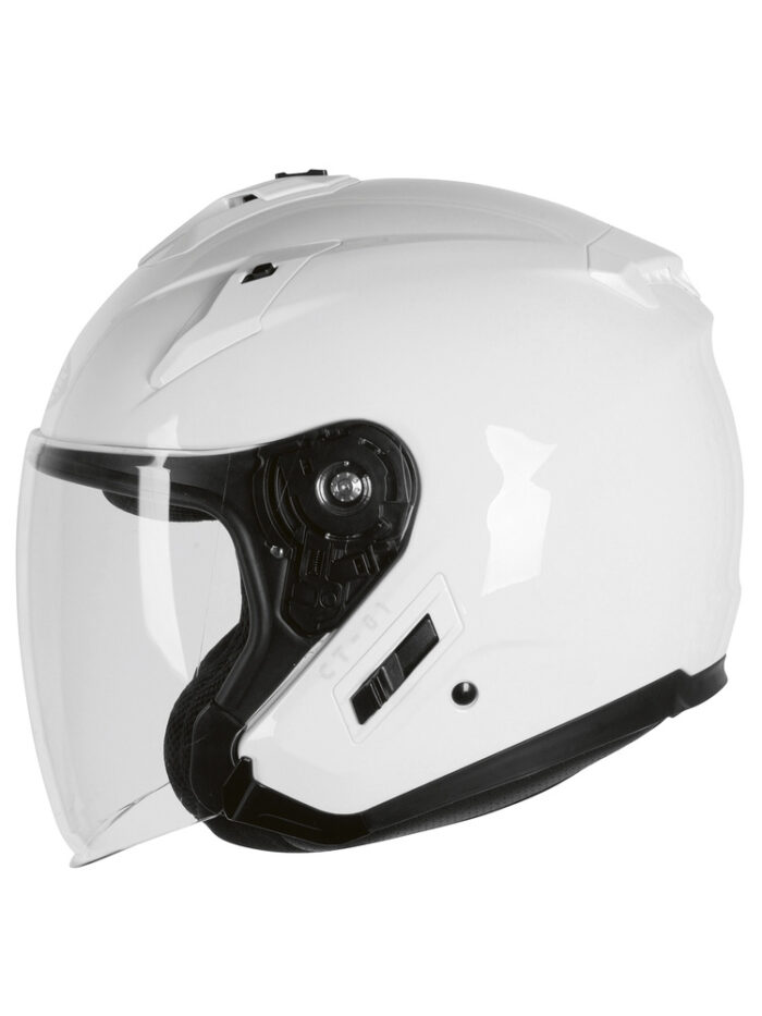Ozone Kask OPEN FACE CT-01 White - obrazek 7