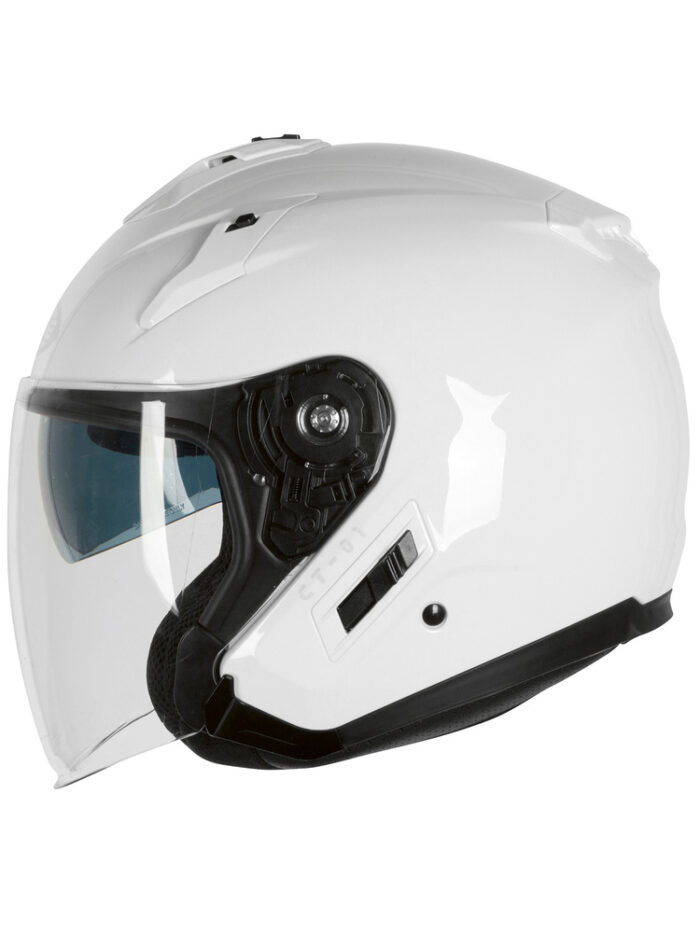 Ozone Kask OPEN FACE CT-01 White - obrazek 8