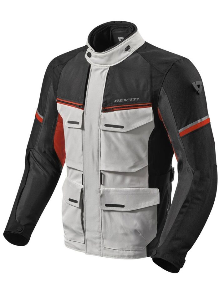 Rev'it Kurtka OUTBACK 3 Silver/Red