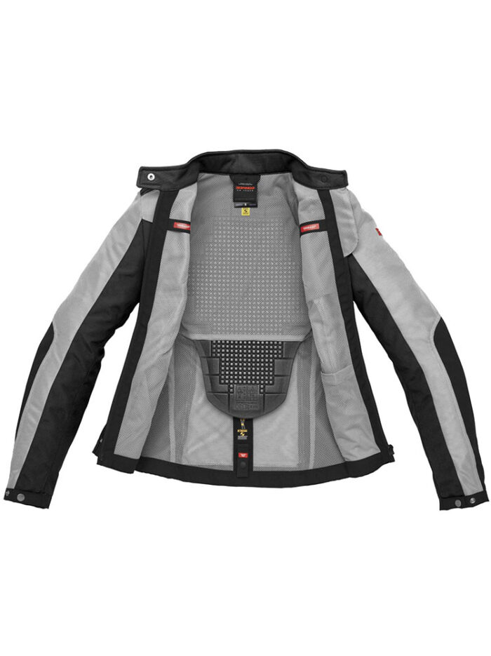 SPIDI Kurtka SOLAR NET Lady Grey/Black - obrazek 3