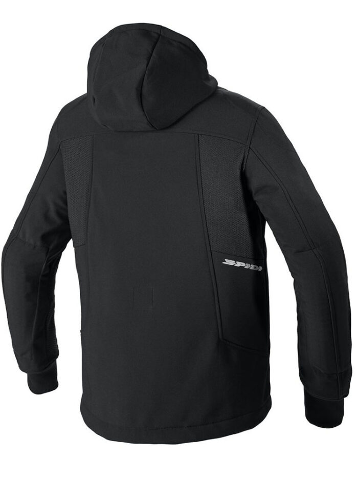 SPIDI Kurtka HOODIE ARMOR EVO Black - obrazek 3