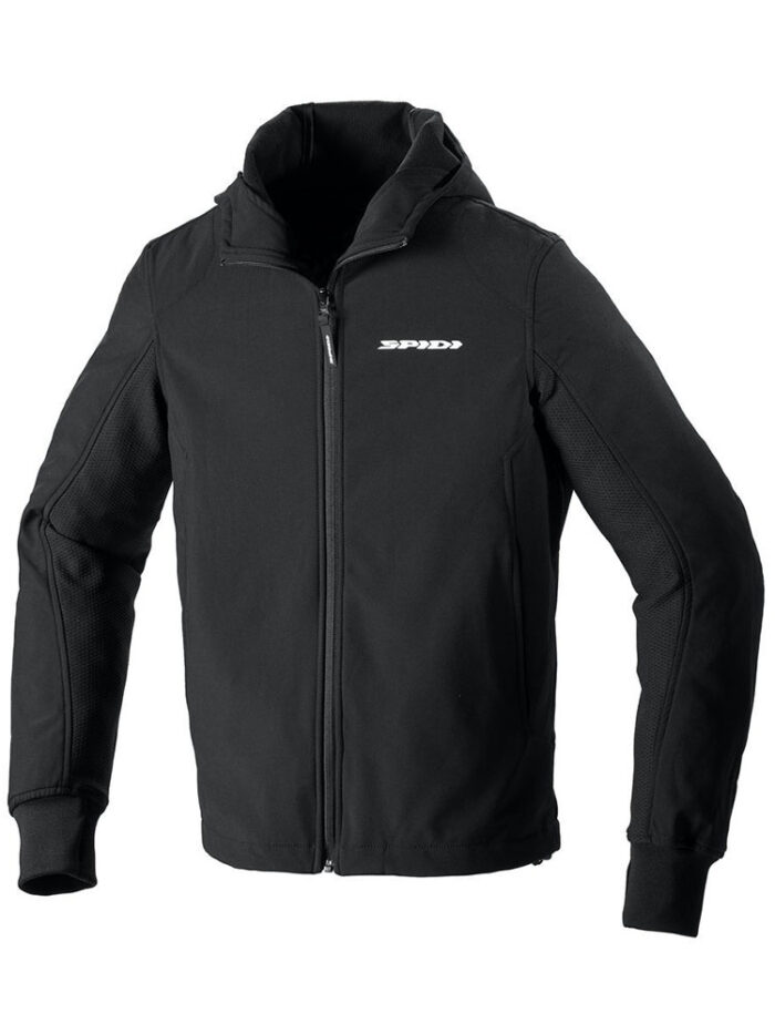 SPIDI Kurtka HOODIE ARMOR EVO Black