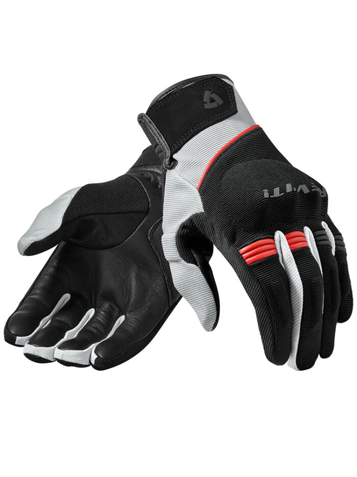 Rev'it Rękawice MOSCA Black/Red