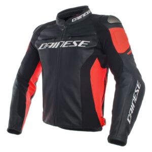 Dainese Kurtka RACING 3 Black/Black/Fluo-Red