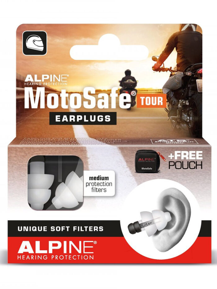 ALPINE Zatyczki/stopery do uszu MOTO SAFE Tour