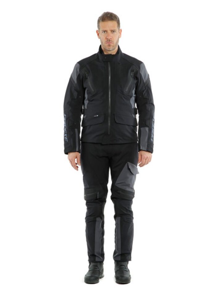 Dainese Spodnie TONALE D-DRY Black/Ebony/Black - obrazek 3
