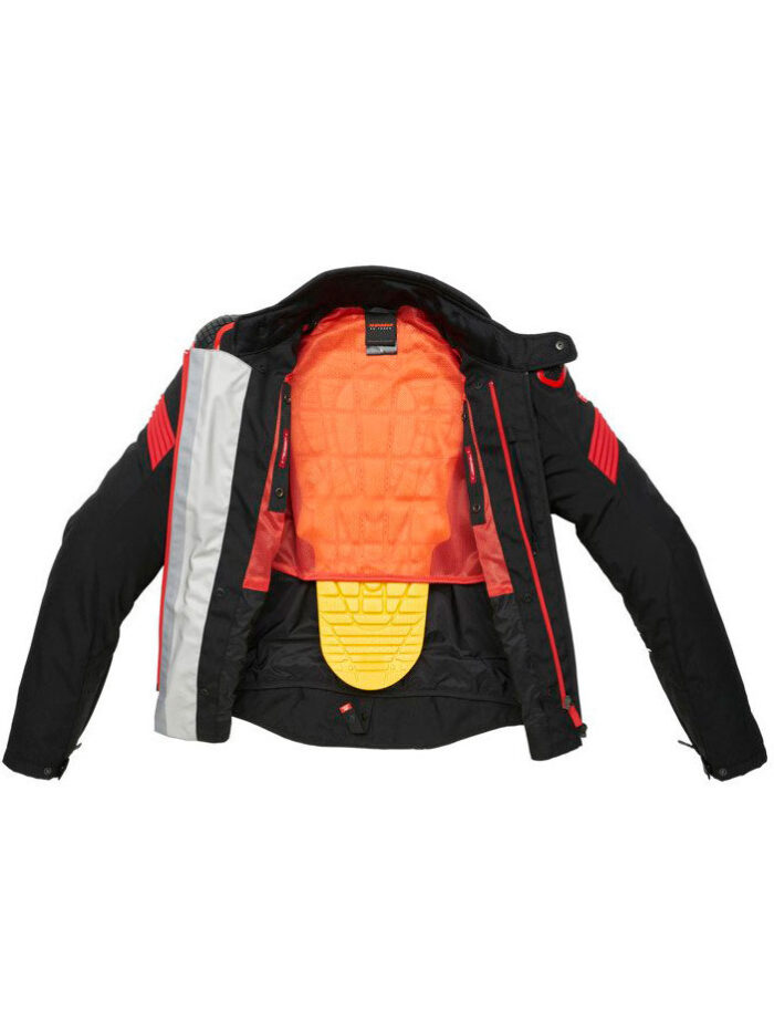 SPIDI Kurtka WARRIOR H2OUT Black/Red - obrazek 4