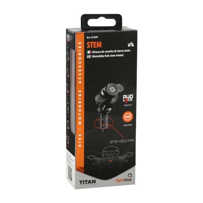LAMPA Mocowanie w sztycy widelca motocykla TITAN OPTI STEM - obrazek 14