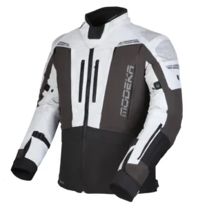 Modeka Kurtka HYDRON Popielaty/Ciemny szary/Czarny