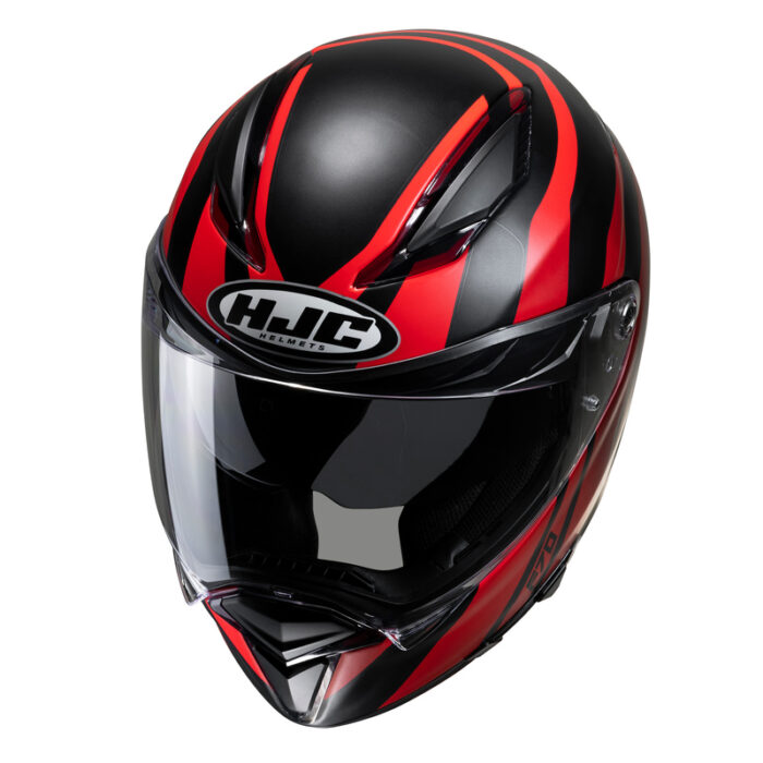 HJC Kask F70 GALLA Black/Red - obrazek 2