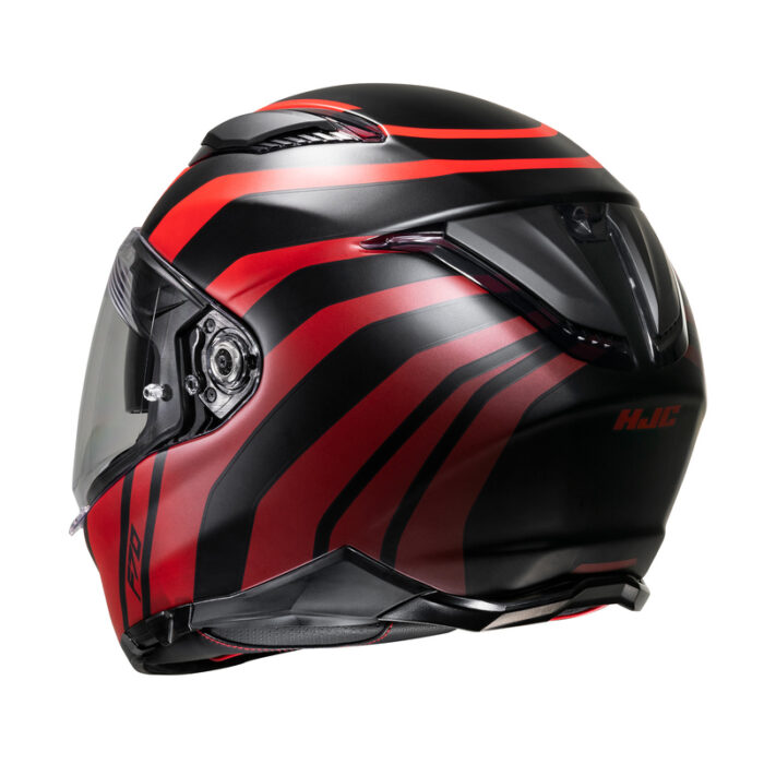 HJC Kask F70 GALLA Black/Red - obrazek 3