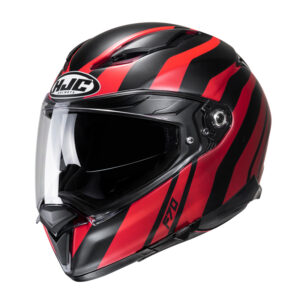 HJC Kask F70 GALLA Black/Red
