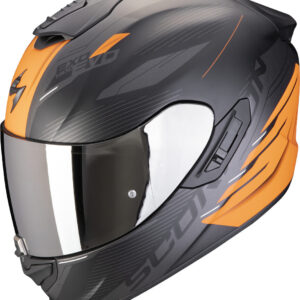 SCORPION Kask EXO-1400 EVO II AIR LUMA Matt Black/Orange
