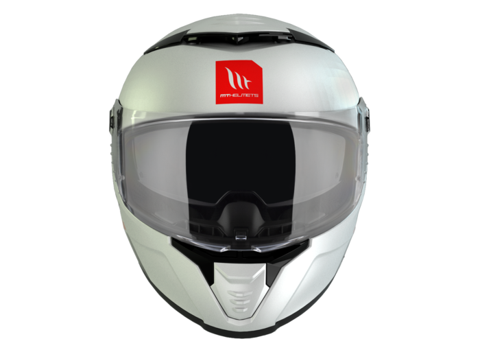 MT HELMETS Kask THUNDER 4 SV Solid Gloss Pearl White - obrazek 3