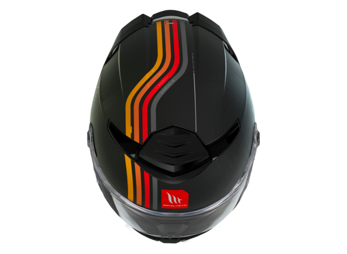 MT HELMETS Kask THUNDER 4 SV Mil Matt Black - obrazek 5