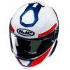 HJC Kask I91 BINA White/Blue - obrazek 2