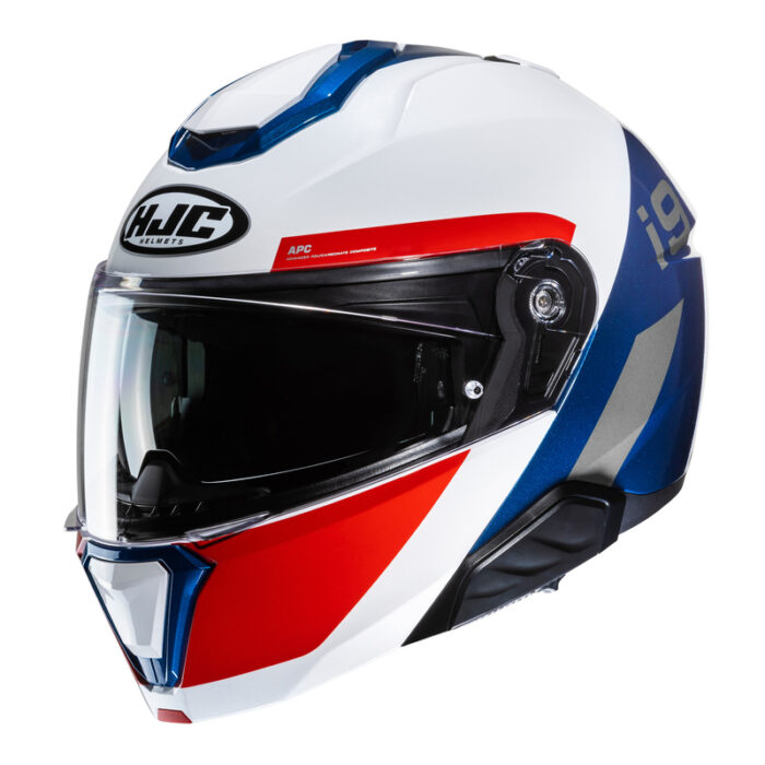 HJC Kask I91 BINA White/Blue