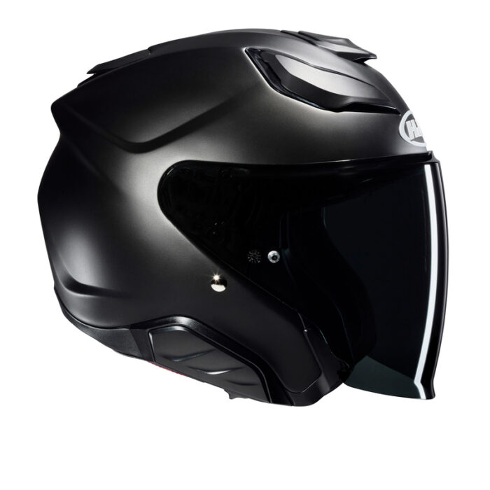 HJC Kask F31 Solid Semi Flat Black - obrazek 2
