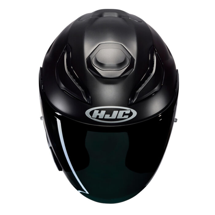 HJC Kask F31 Solid Semi Flat Black - obrazek 3