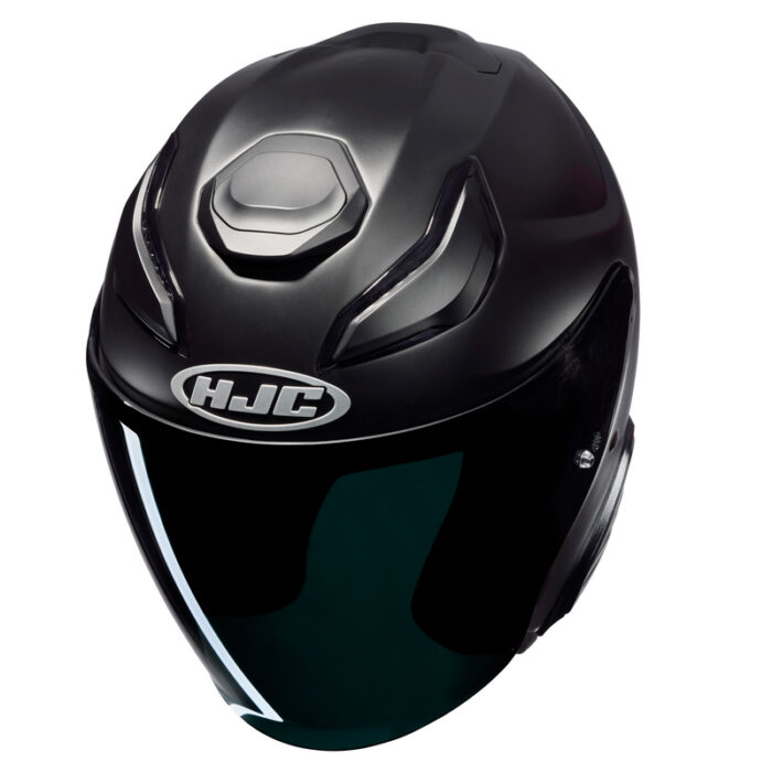 HJC Kask F31 Solid Semi Flat Black - obrazek 4