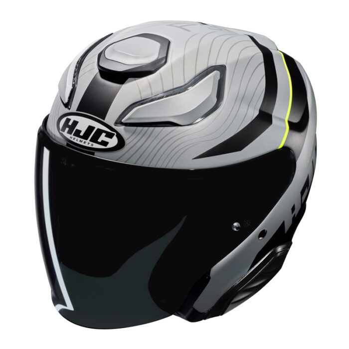 HJC Kask F31 NABY Grey/Black - obrazek 2