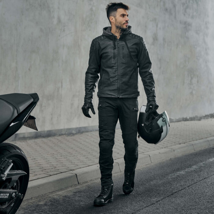 Rebelhorn Spodnie URBAN III WASHED Black - obrazek 7