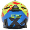IMX Kask FMX-02 Black/Fluo Yellow/Blue/Fluo Red Gloss Graphic - obrazek 4