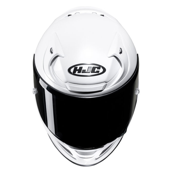HJC Kask RPHA12 Solid Pearl White - obrazek 4