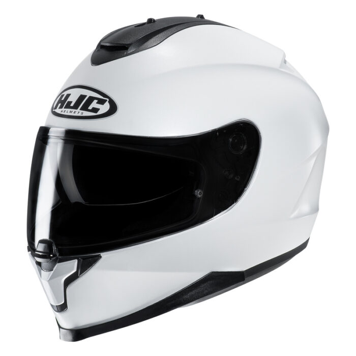 HJC Kask C70N Solid Pearl White