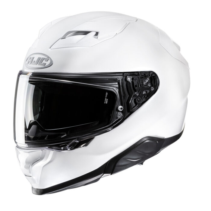 HJC Kask F71 Solid Pearl White
