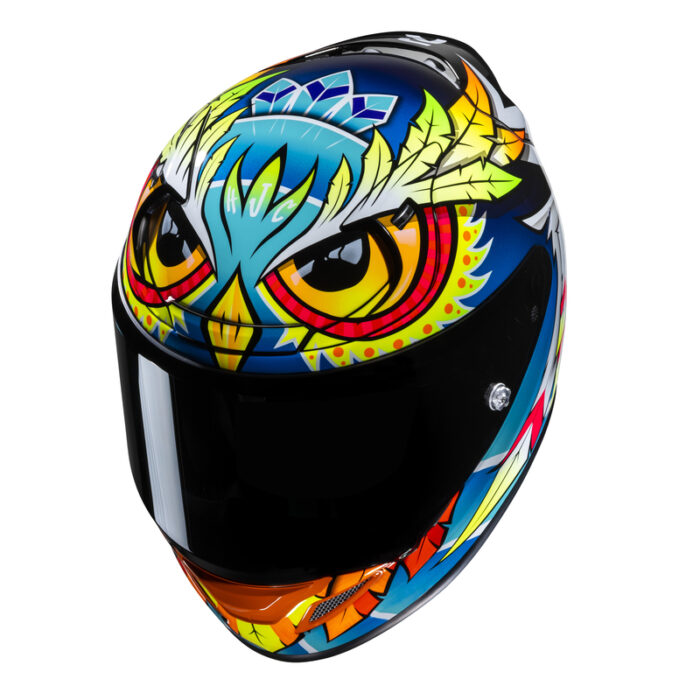 HJC Kask RPHA12 SPASSO Blue/Red - obrazek 5