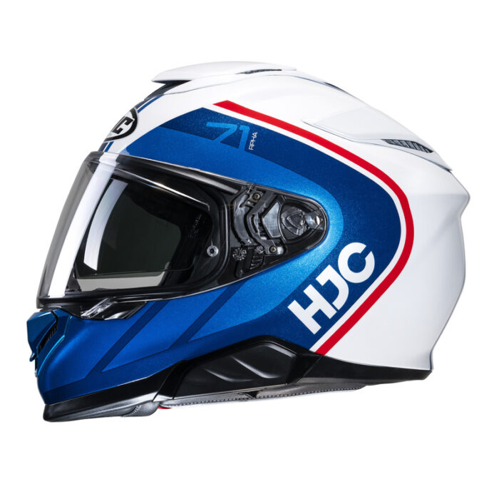 HJC Kask R-PHA-71 MAPOS White/Blue - obrazek 5