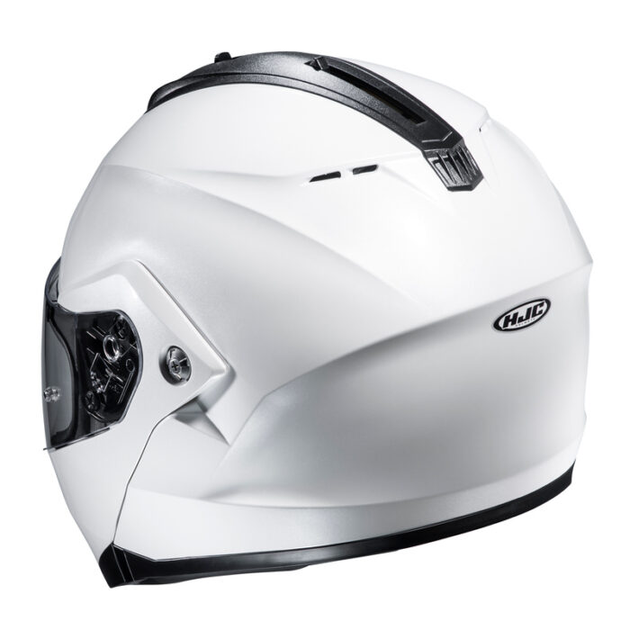 HJC Kask C91N Solid Pearl White - obrazek 3