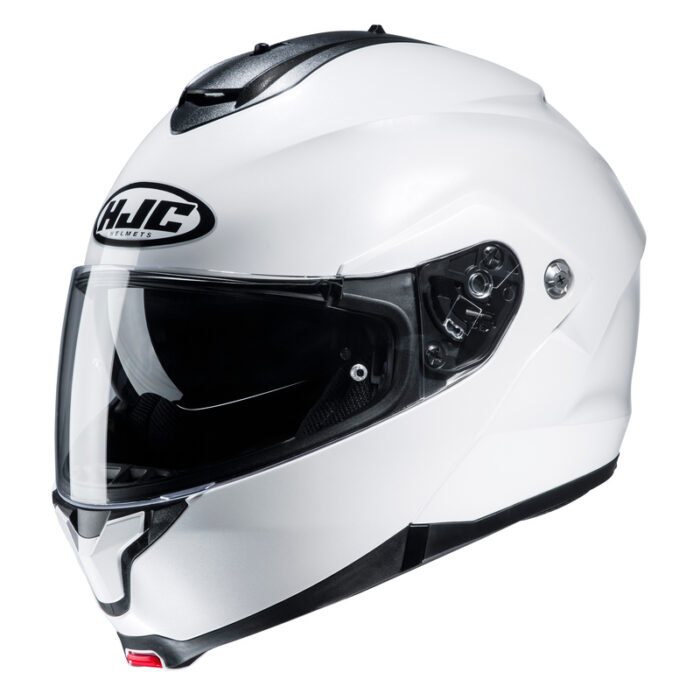 HJC Kask C91N Solid Pearl White