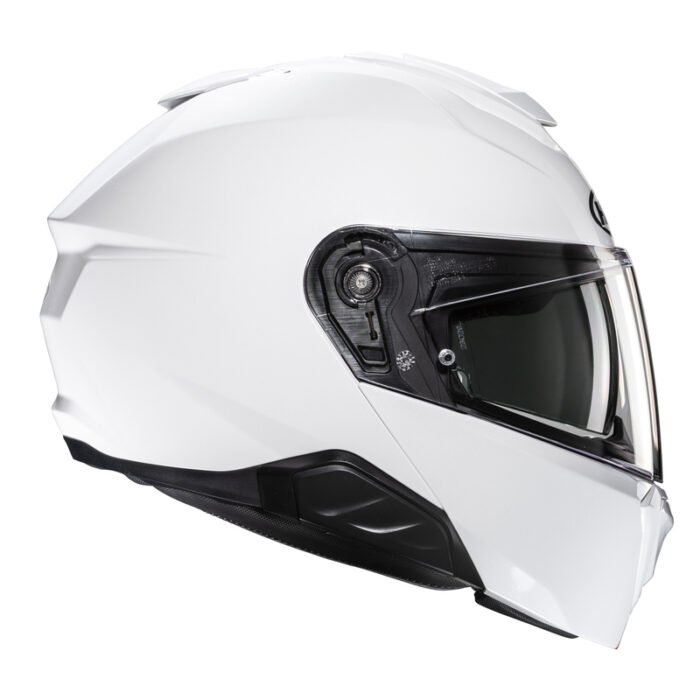 HJC Kask I91 Solid Pearl White - obrazek 5