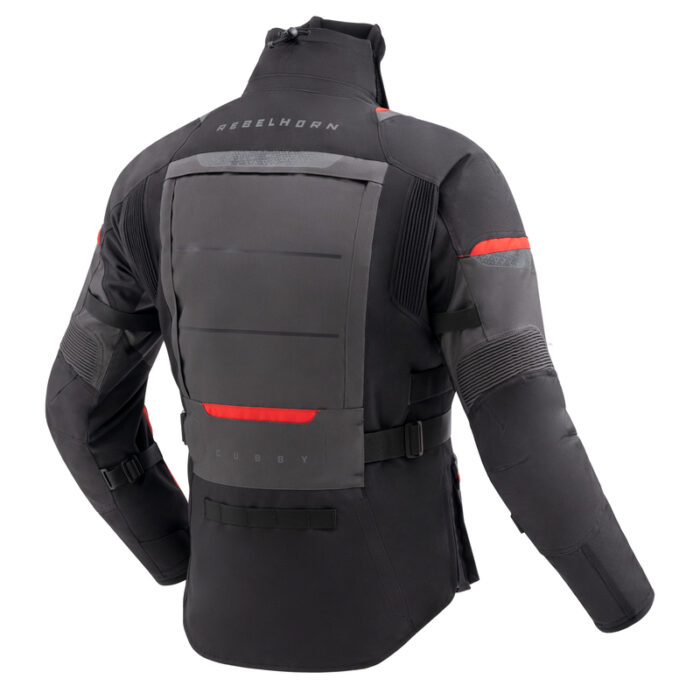 Rebelhorn Kurtka CUBBY V Black/Anthracite/Red - obrazek 2