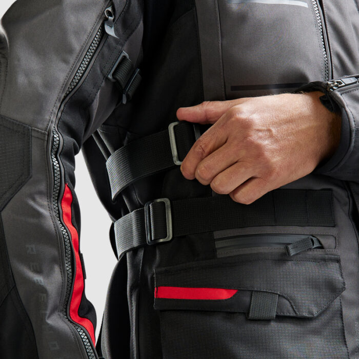 Rebelhorn Kurtka CUBBY V Black/Anthracite/Red - obrazek 9