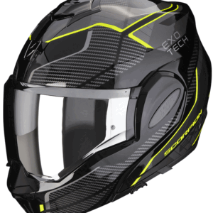 SCORPION Kask EXO-TECH EVO ANIMO Black/Neon Yellow