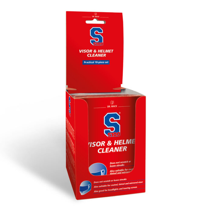 S100 Chusteczka czyszcząca do kasku VISOR AND HELMET CLEANER