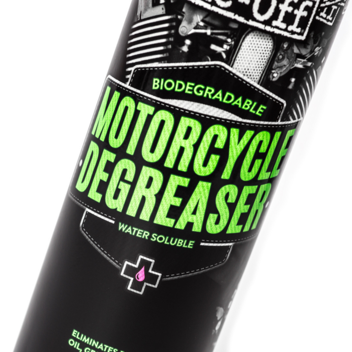 MUC-Off Biodegradowalny spray do odtłuszczania powierzchni MOTORCYCLE DEGRESE 500ml - obrazek 2