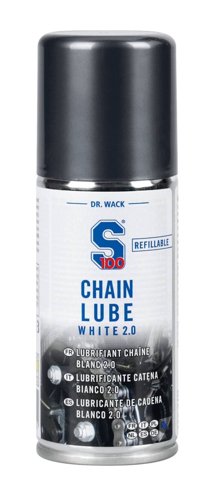 S100 Smar do łańcucha CHAIN LUBE WHITE 2.0/WEISSES KETTEN 100ml