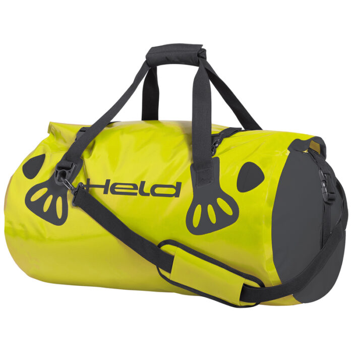 HELD Torba podróżna CARRY-BAG Black/Fluo Yellow 30L