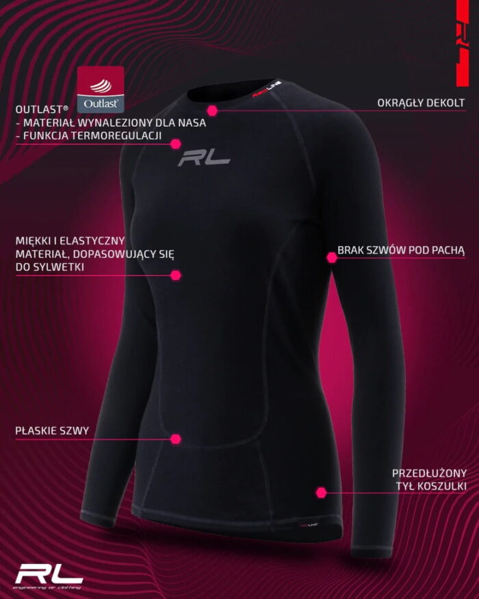 Redline Koszulka VENUS OUTLAST Lady - obrazek 7