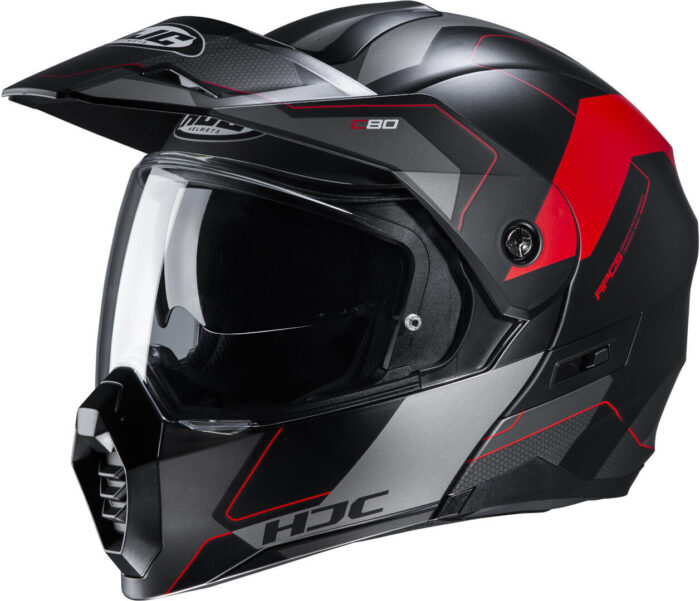 HJC Kask C80 ROX Black/Red