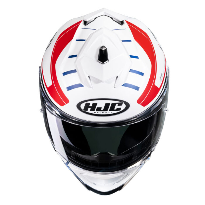 HJC Kask I71 SIMO White/Red/Blue - obrazek 4