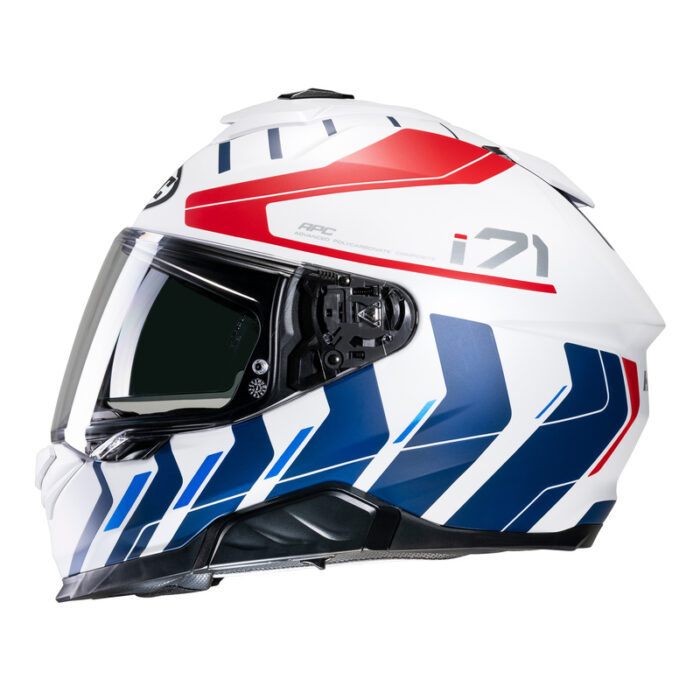 HJC Kask I71 SIMO White/Red/Blue - obrazek 5
