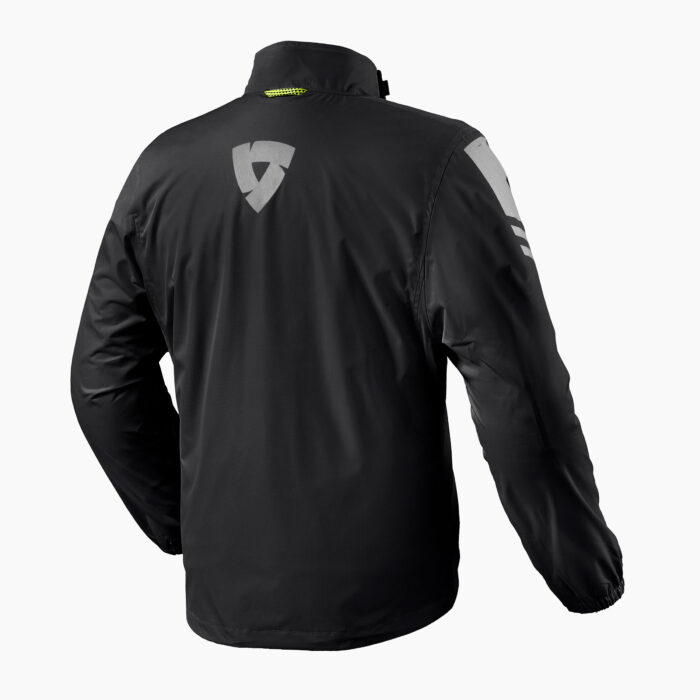 Rev'it Kurtka przeciwdeszczowa CYCLONE 3 H2O Black - obrazek 2