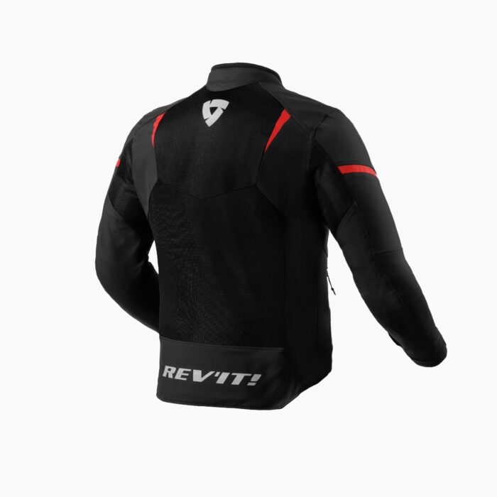 Rev'it Kurtka HYPERSPEED 2 GT AIR Black/Neon Red - obrazek 2